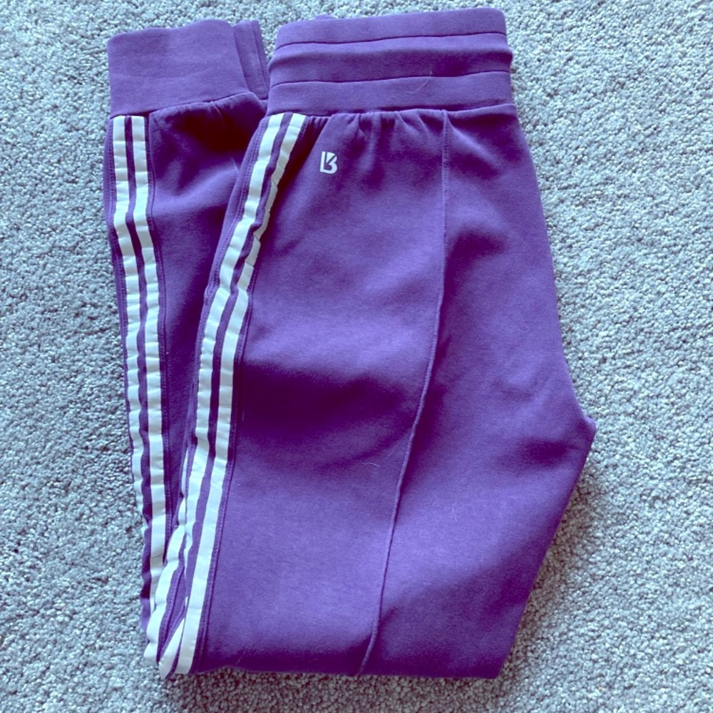 SOLD BuffBunny Bomb Joggers in Blackberry - M
